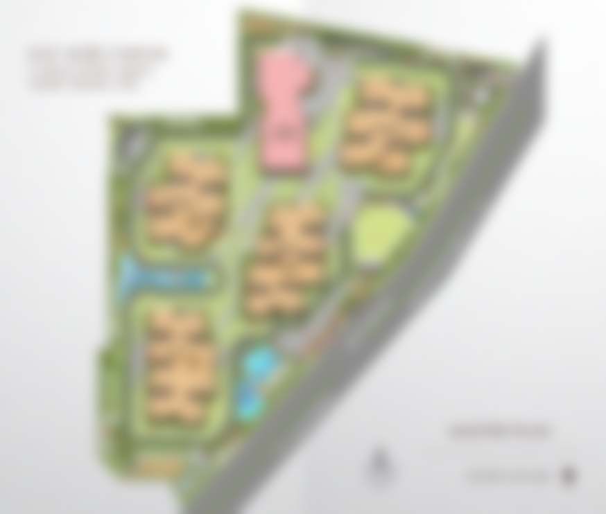 8.01 Acre Master Plan — 4 Towers + 60,000 sq.ft. Clubhouse